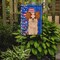 Edge Collections - 11.25" X 15.50" - Multicolor - American Patriotic Chihuahua Flag - 1 Piece